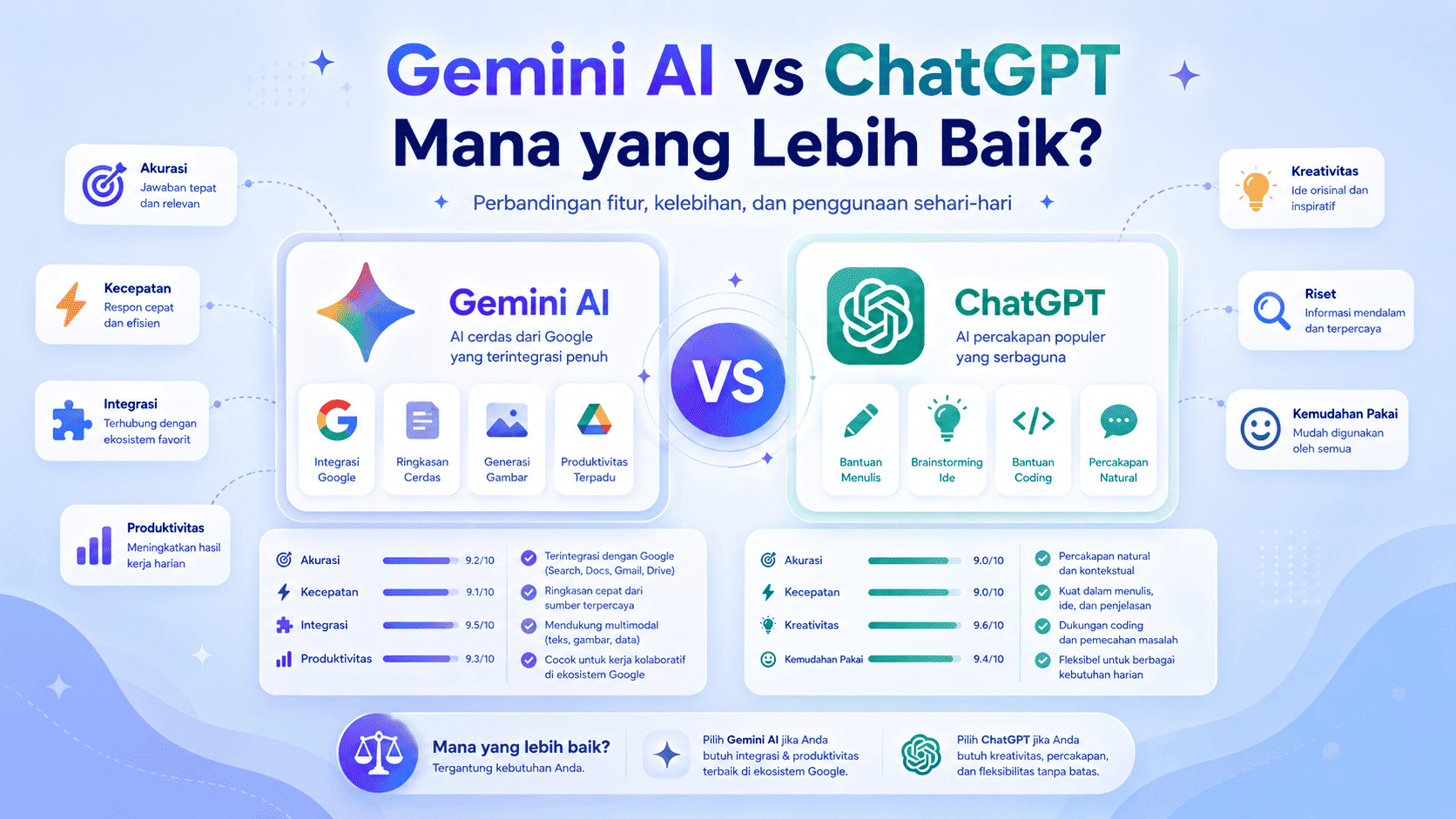 ChatGPT vs Gemini